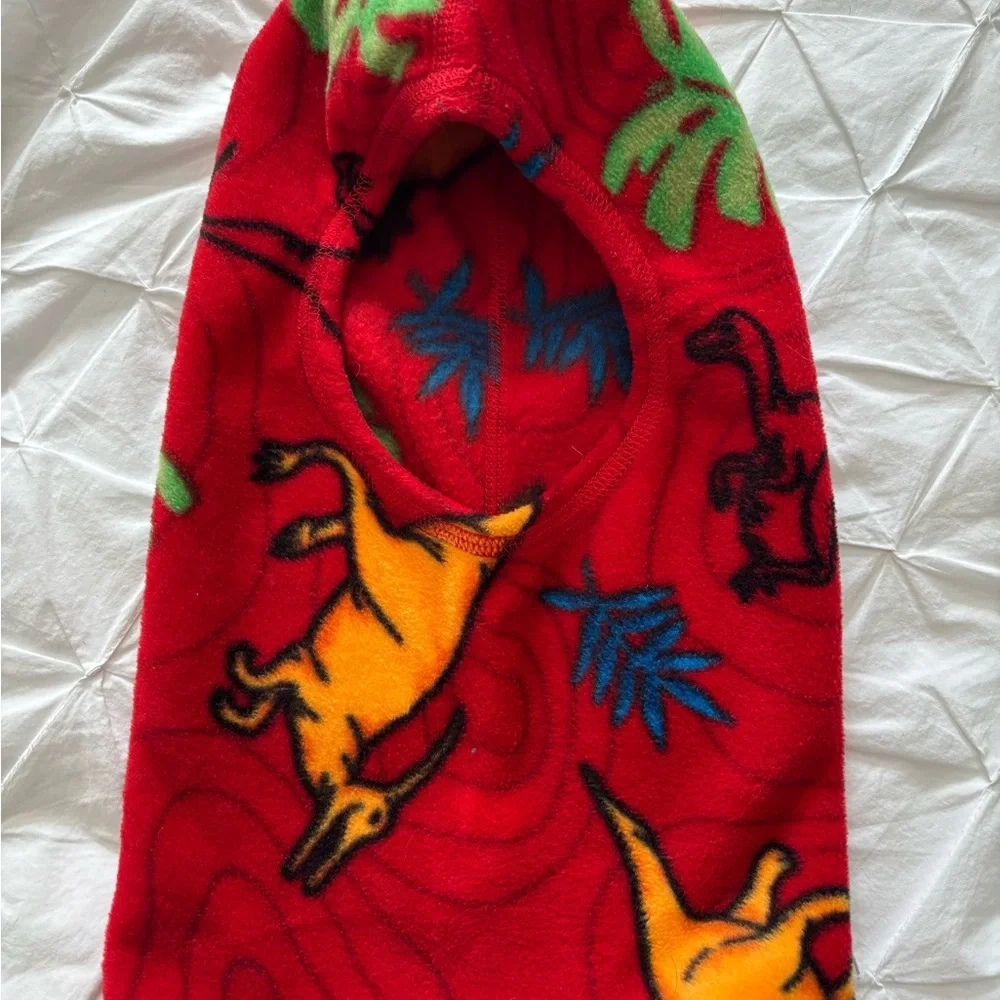 Turtlefur Dinosaur fleece balaclava